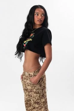 Adika HIS PROBLEM Cropped Tee