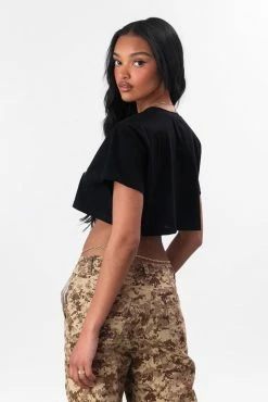 Adika HIS PROBLEM Cropped Tee