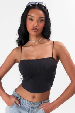 Adika Yorkshire Corset Style Sleeveless Top