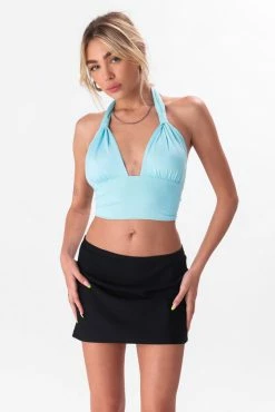 Adika Best Sellers Shangirla Halter Cropped Top