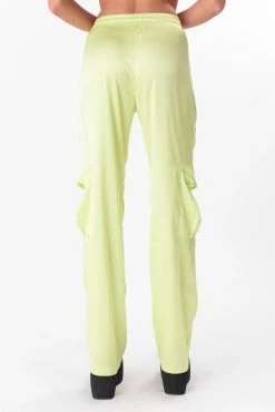 Adika Crypto Ruched Satin-Finish Pants