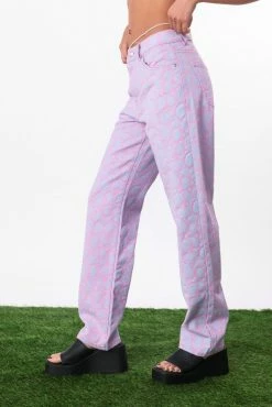 Best Pirce 🔥 Adika Paisley-Haze Printed 👖 Jeans | STRAIGHT 🎁 6 Adika Paisley-Haze Printed Jeans | STRAIGHT