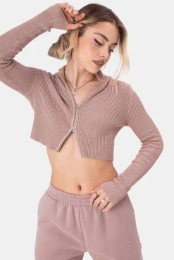 Brand new ๐ Adika Y2K Fever Inks Two-Way Zipper Cardigan ๐ 7 Adika Y2K Fever Inks Two-Way Zipper Cardigan