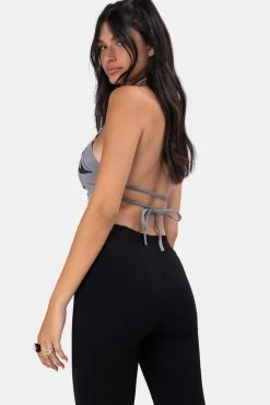Adika GAME OVER Backless Halter Top