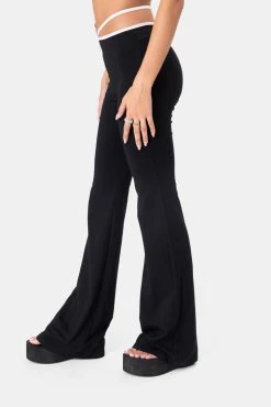 Adika Clothing Lucas Strappy Keyhole Flared Pants