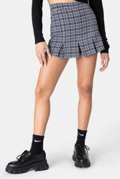Adika Buffalo Plaid Skort