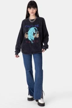 Adika CAN’T Oversized Washed Tee OUTLET