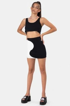 Adika Clothing YIN&YANG Mini Skirt