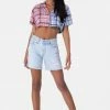 Adika OUTLET Grant Color-Block Plaid Shirt
