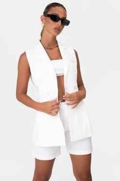 Adika Evangelista Sleeveless Blazer