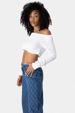 Adika OUTLET Fergus Cropped Ribbed Top