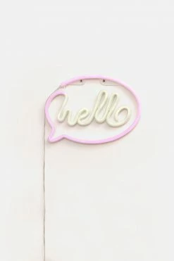 Adika HELLO Neon Sign Home
