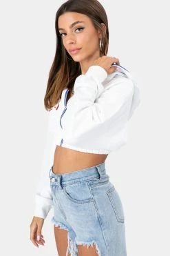 Adika LEGEND Cropped Zipped Hoodie