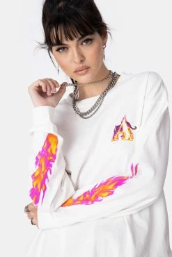 Cheapest ⭐ Adika OUTLET ON-FIRE Oversize Tee 👏 10 Adika OUTLET ON-FIRE Oversize Tee
