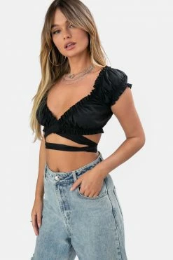 Adika Seychelles Wrap Top Clothing
