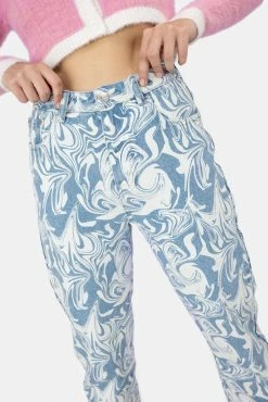 Adika Marble Jeans | MOM