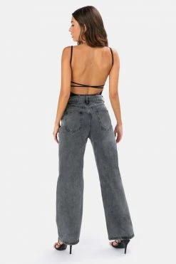 Adika OUTLET Dark Open Back Bodysuit