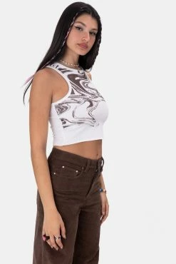 Best reviews of ✨ Adika OUTLET Brulee Ribbed Cropped Tank Top 👍 8 Adika OUTLET Brulee Ribbed Cropped Tank Top