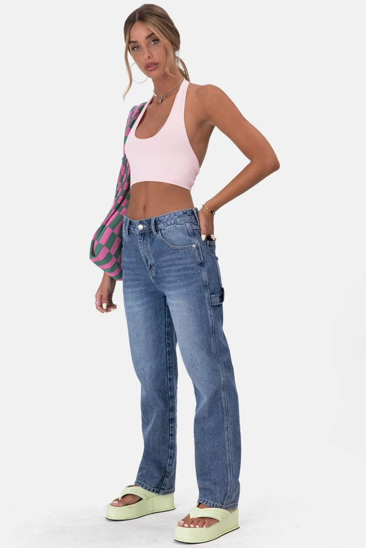 Promo ⌛ Adika Bubblegum Halter Crop Top Best Sellers 😍 2 Adika Bubblegum Halter Crop Top Best Sellers