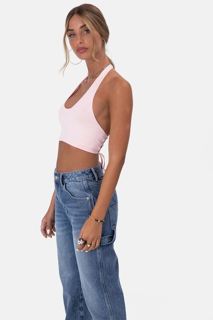 Promo ⌛ Adika Bubblegum Halter Crop Top Best Sellers 😍 4 Adika Bubblegum Halter Crop Top Best Sellers