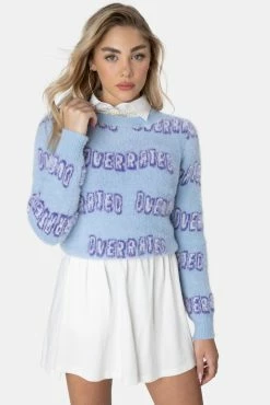 Adika OVERRATED Fuzzy Sweater