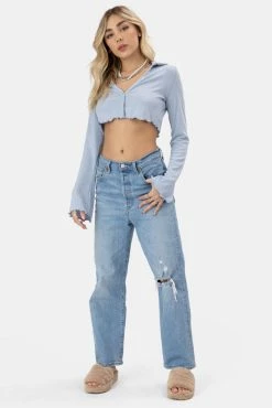 Adika Priestley Cropped Shirt