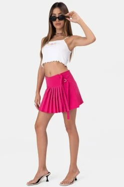 Adika Ballroom Pleated Wrap Skirt