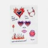 Adika Accessories BURN Decorative Sticker Set