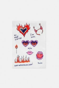 Adika Accessories BURN Decorative Sticker Set