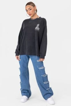 Adika EVIL Oversized Washed Tee