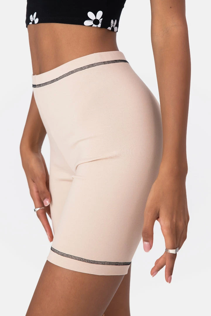 Top 10 😍 Adika Travis Reverse-Stitch Biker Shorts OUTLET 💯 3 Adika Travis Reverse-Stitch Biker Shorts OUTLET