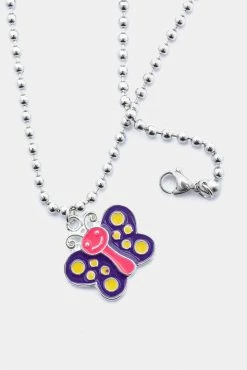 Adika Fly Pendant Ball Chain Necklace OUTLET