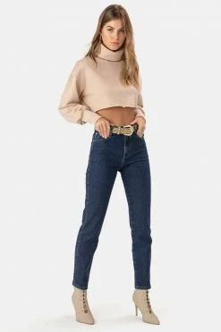 Adika Marlow Cropped Turtleneck