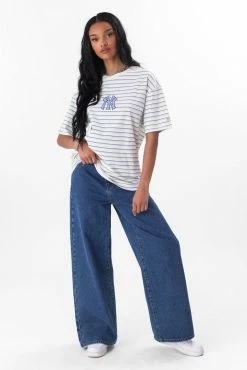 Adika Tops NEW ERA // Oversized Striped Tee