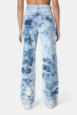 Adika OUTLET Washy Tie-Dye Jeans | WIDE