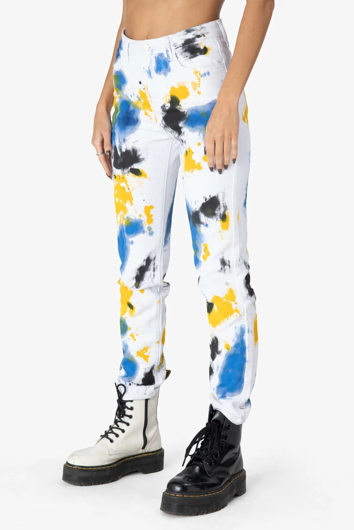 Budget 🌟 Adika Rukasini Spray Paint 👖 Jeans | STRAIGHT OUTLET 🤩 3 Adika Rukasini Spray Paint Jeans | STRAIGHT OUTLET