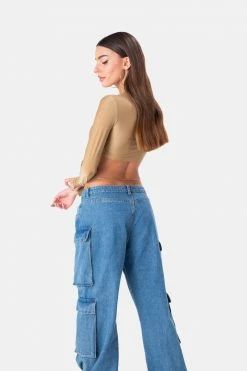 Hot Sale 🥰 Adika Clothing Ludacris Cut-Out Crop Top 😀 8 Adika Clothing Ludacris Cut-Out Crop Top