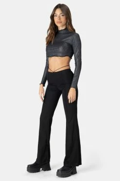 Adika Bling Wavy Crop Top