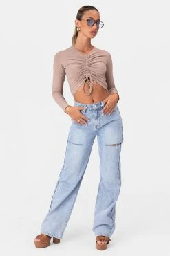 Adika Concord Ruched Top