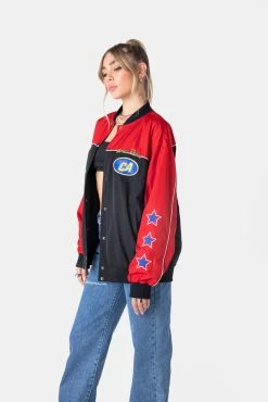 Adika WAVE Color-Block Bomber Jacket