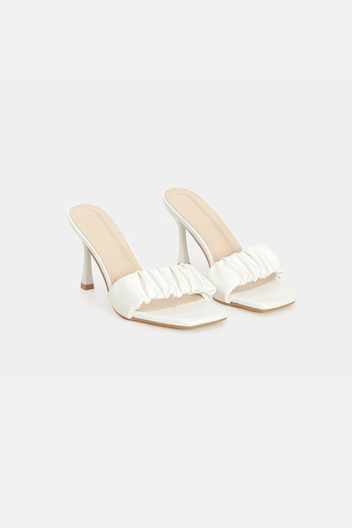 Flash Sale π― Adika Sailly Stiletto Heel Ruched Mules π 2 Adika Sailly Stiletto Heel Ruched Mules