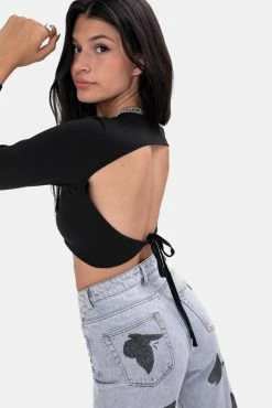 Adika OUTLET Onika Open Back Crop Top