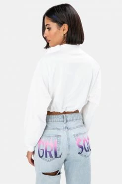 Adika Warren Cropped Sweatshirt