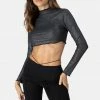 Adika Bling Wavy Crop Top