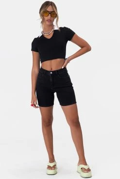 Adika Clothing Jenkins Cropped Polo Shirt