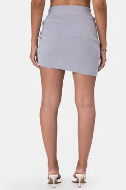 Adika Fuji Rib Knit Mini Skirt Clothing