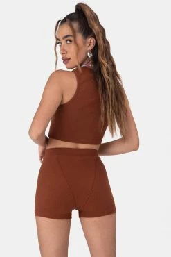 Adika OUTLET Randy Rib Knit Crop Top