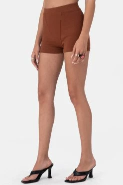 Adika Randy Rib Knit Shorts OUTLET