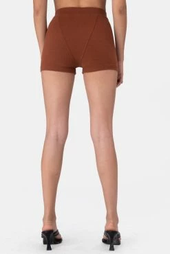 Adika Randy Rib Knit Shorts OUTLET
