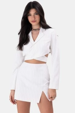 Adika Leeds Wrap-Around Crop Jacket OUTLET